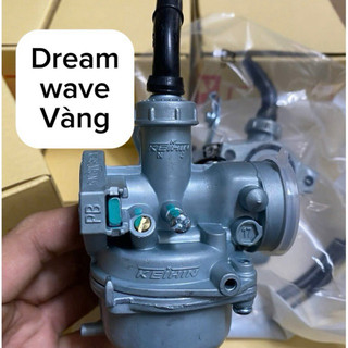 Chế hoà khí bình xăng con-dream indo (hộp vàng)
