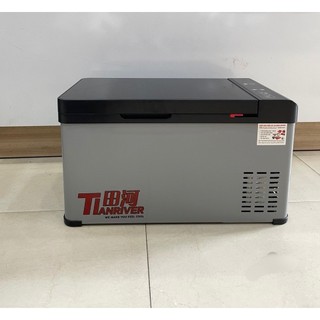 Tủ lạnh mini dùng được cho ô tô và nhà ở điện 12v - 24v và 220v