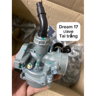 Chế hoà khí (bình xăng con) dream wave/future/s110/anpha110…hàng cty loại 1: