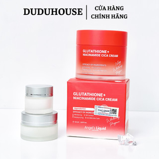 Kem Dưỡng Angel's Liquid Glutathione Plus Niacinamide Cica Cream Làm Trắng, Kiểm Soát Dầu 50ml