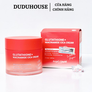Kem Dưỡng Angel's Liquid Glutathione Plus Niacinamide Cica Cream Làm Trắng, Kiểm Soát Dầu 50ml