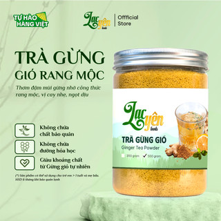 Trà Gừng Gió Sấy Lạnh Thủ Công Ít Ngọt Lạc Yên Foods, Làm Từ Gừng Gió Tự Nhiên Cay Nồng