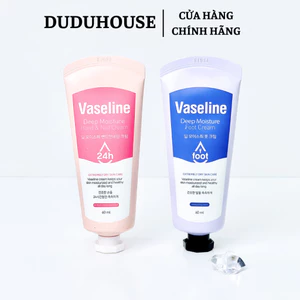 Kem Dưỡng Da Tay & Da Chân Vaseline 24h Deep Moisture Hand & Nail / Foot Cream 60ml