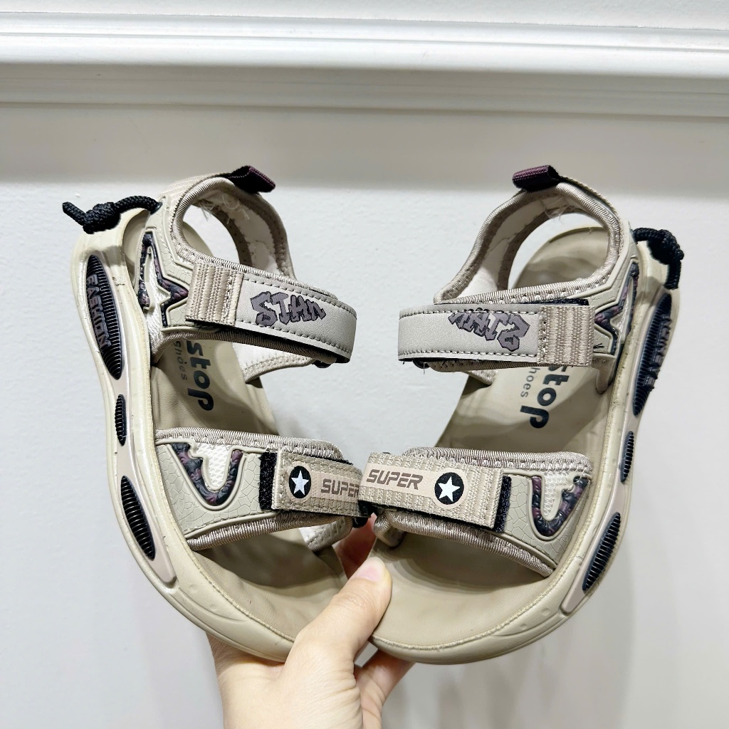[M175](Form Nhỏ Tăng 1 Size) Sandal Bé Trai Siêu Nhẹ Mẫu Mới 2026 - Giày Quai Hậu Trẻ Em Đi Học Đi Chơi Chống Trơn Trượt