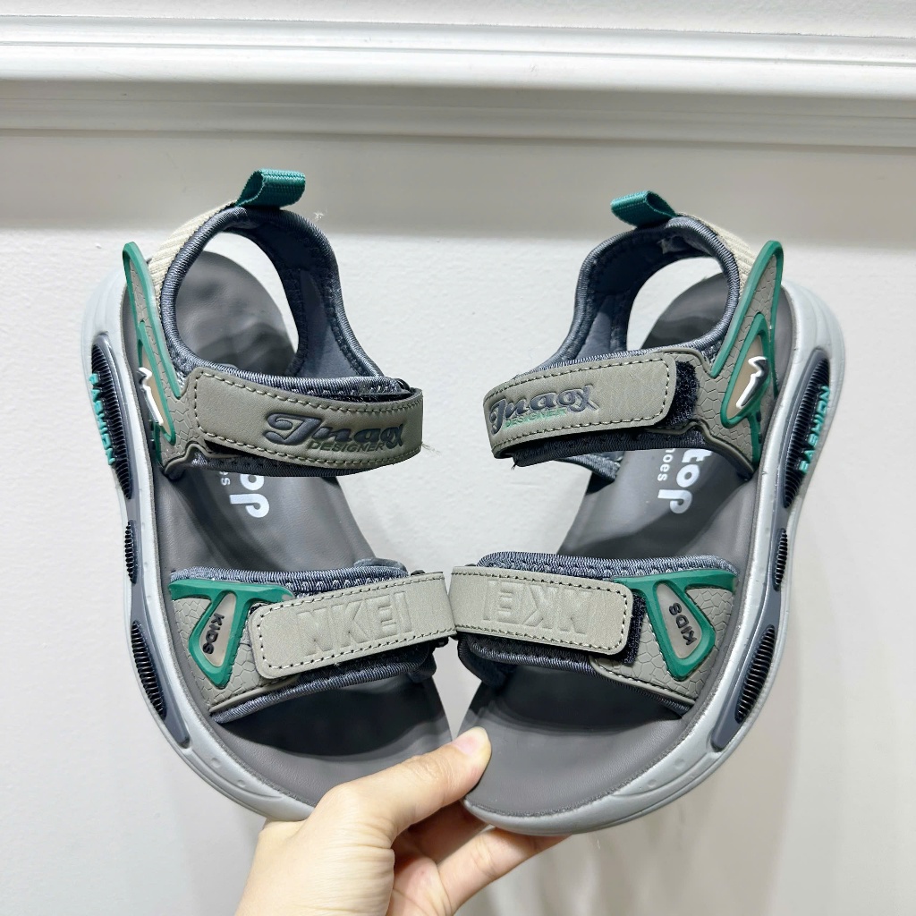 [M175](Form Nhỏ Tăng 1 Size) Sandal Bé Trai Siêu Nhẹ Mẫu Mới 2026 - Giày Quai Hậu Trẻ Em Đi Học Đi Chơi Chống Trơn Trượt