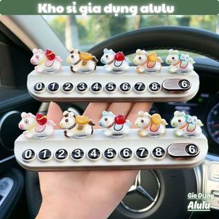 Bảng Số Điện Thoại Trang Trí Taplo Ô Tô Hình Ngựa Cute Dạ Quang, Bảng SĐT Để Xe Hơi Tạm Thời – Kho Sỉ Gia Dụng Alulu