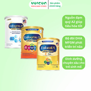 Sữa Enfamil/ Enfagrow A2 NeuroPro/ Sữa Enfamil/ Enfagrow A+ NeuroPro/ Enfamil A+ NeuroPro C-Sec