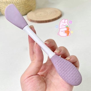 SET 2 Cọ Silicon 2 Đầu Quét Mặt Nạ, Tẩy Tế Bào Chết, Rửa Mặt (M6) Vệ Sinh Da Sạch Sẽ An Toàn Cho Da Mặt