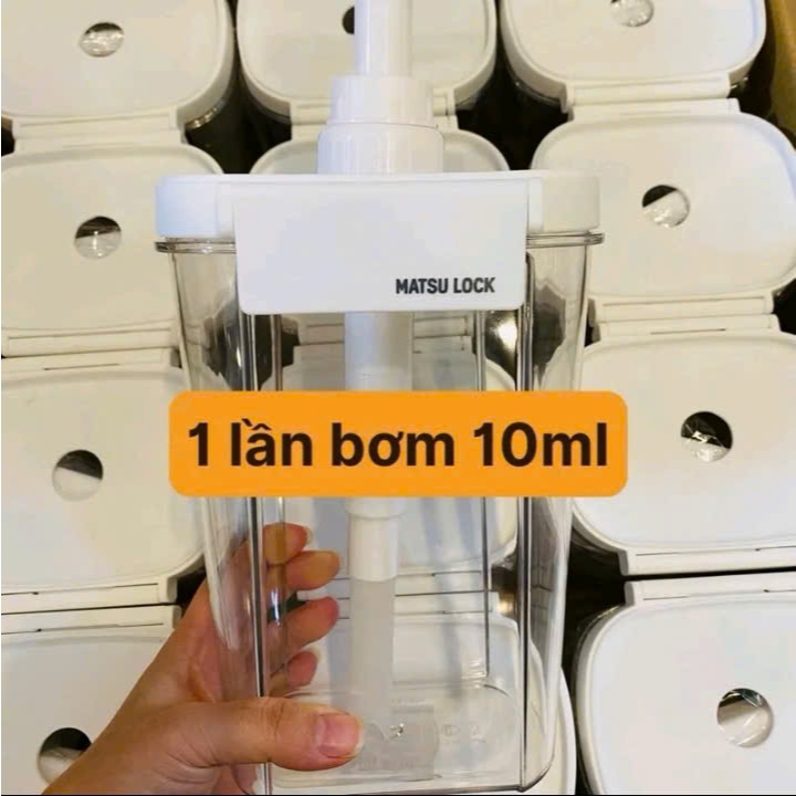 bình bơm sữa 1 lần nhấn 10ml dung tích 1600ml