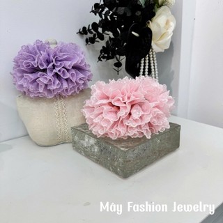 [Hàng Thiết Kế] Scrunchies, Buộc tóc Cẩm Tú Cầu nhà Mây • Mây Fashion Jewelry