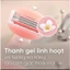 Bộ dao cạo lông vùng kín, bikini cho Nữ Gillette Venus White Tea Comfortglida (có tách lẻ)