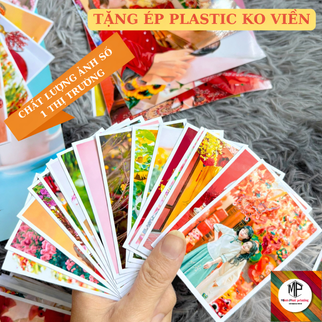 [1k/tấm] IN ẢNH 5x7 & 6x9 TẶNG ÉP PLASTIC KO VIỀN