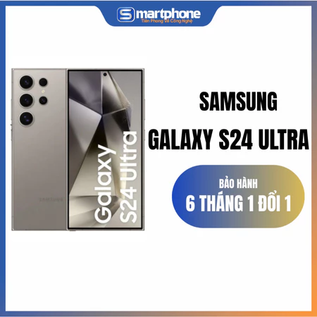 Điện thoại Galaxy S24 Ultra 5G (12GB/512GB) Like New Full Box, Snap 8 Gen 3 - Bảo hành 6 Tháng 1 đổi 1