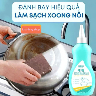 (COMBO 5) NƯỚC TẨY ĐÁY NỒI 150ML - Làm Sạch Vết Cháy, Mảng Bám Lâu Ngày