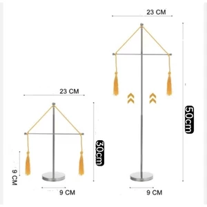 Trụ cờ INOX điều chỉnh từ 30-50cm