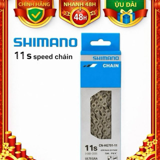 Sên Xích Shimano CN-HG601,HG701,HG901 11 Speed, HG-X11, Số Mắt 116L, Cho Dòng Ultegra Deore XT XTR, Công Nghệ SilTech