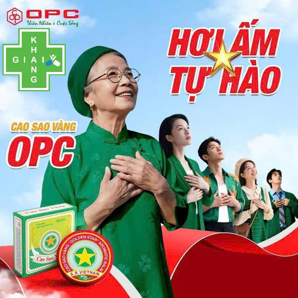 Cao sao vàng OPC thần dược của mọi nhà, trợ thủ đắt lực mọi thế hệ giúp đánh bay cảm cúm, nhức mỏi (Hộp thiếc 10g)