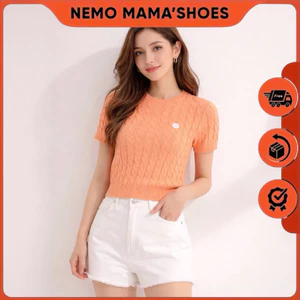 RL Áo len dệt nổi tay ngắn cao cấp phong cách thời trang trẻ trung (Q260120003)