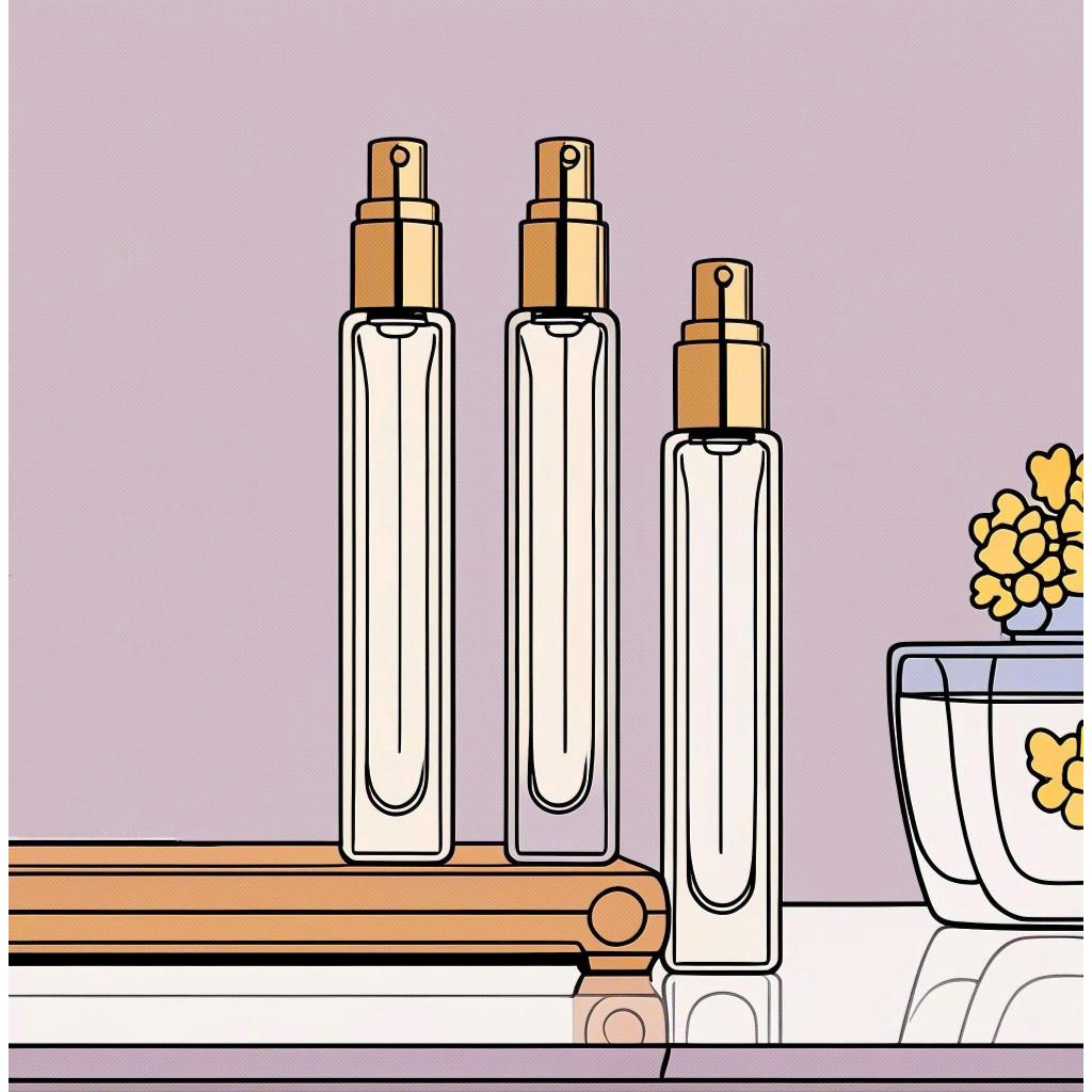 G203_ Lọ 10ml size nhỏ chất liệu thủy tinh