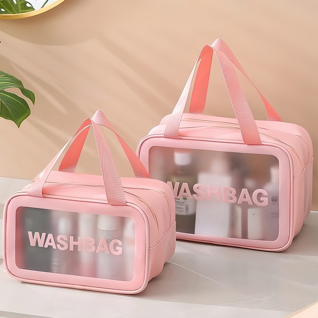 Túi đựng mỹ phẩm, Túi đựng đồ trang điểm, Chống thấm nước và chống mài mòn,tách biệt ướt và khô