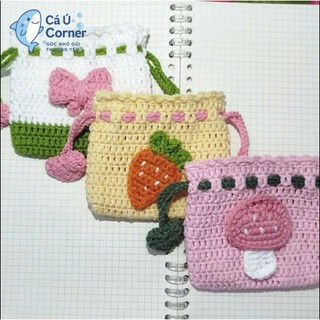 Túi dây rút bằng len | Made to Order – Thời gian chuẩn bị 15 ngày