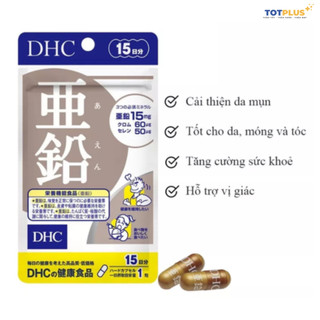 Kẽm DHC ZINC – Viên Uống Tăng Sức Đề Kháng, Hỗ Trợ Cơ Thể Khỏe Mạnh - Hàng Chính Hãng