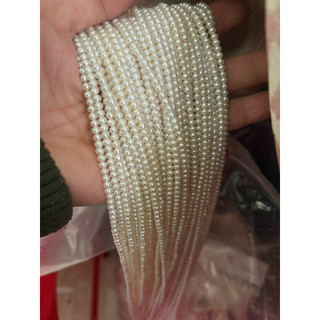 Chuỗi vòng cổ ngọc trai nhí( từ 3-3,5mm) MSVH220 dài 39cm