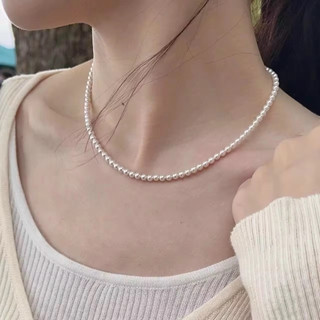 Chuỗi vòng Ngọc trai nước ngọt 5 mm, chiều dài 39 cm, MSVH2201