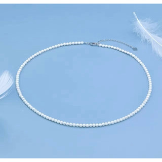 Chuỗi vòng cổ ngọc trai nhí( từ 3-3,5mm) MSVH220 dài 39cm