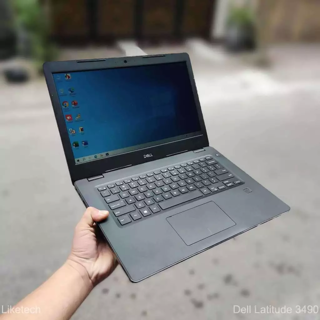 Laptop - Máy tính xách tay Dell Latitude 3490 CPU Core i5 8250U/ Ram 8Gb/ SSD 256Gb/ Màn hình 14 inch FullHD đủ phụ kiện