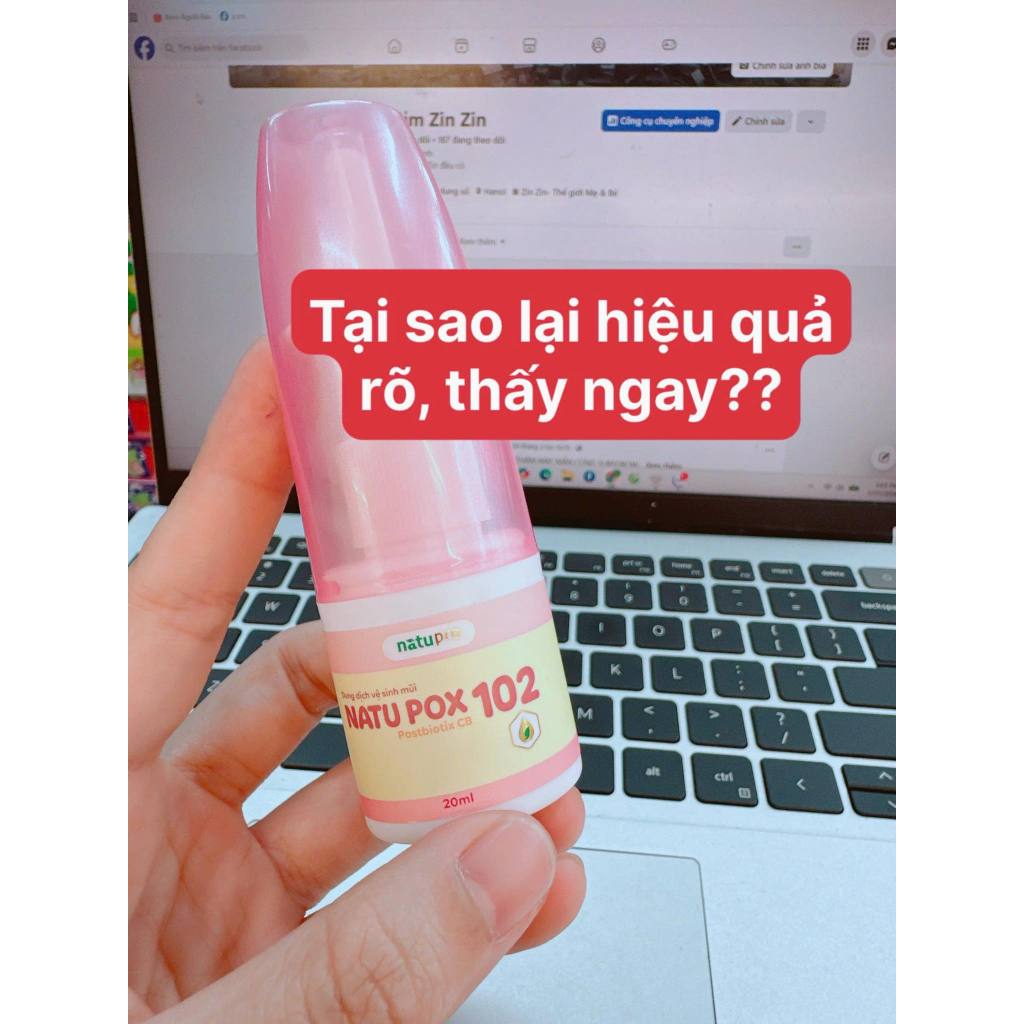 NatuPro Xịt Mũi NatuPox 20ml Có Lợi Khuẩn CB102 Giảm Nghẹt, Viêm Mũi, Chảy Nước, Mũi Phun Sương Dịu Nhẹ Không Xót Cho Bé