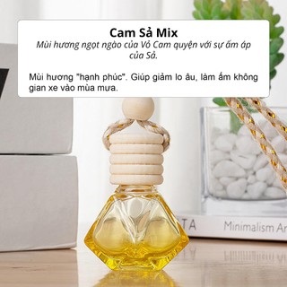 Tinh Dầu Nguyên Chất Treo Thơm Phòng, Treo Tủ Áo, Treo Xe Hơi - Khử Mùi, Thơm Phòng, Đuổi Muỗi
