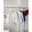 Áo babydoll cổ V phối viền dài tay hàng QC A085