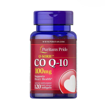 Viên uống Puritan's Pride CoQ10 100mg - Hỗ trợ sức khỏe tim mạch, tăng cường năng lượng