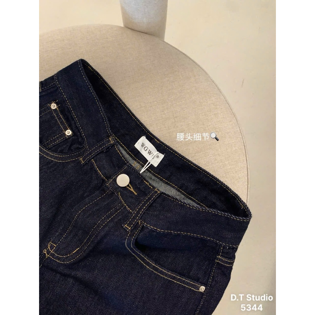 𝒄𝒂𝒎.𝒄𝒍𝒐𝒔𝒆𝒕• /WGWE/ Quần short jean xanh đậm