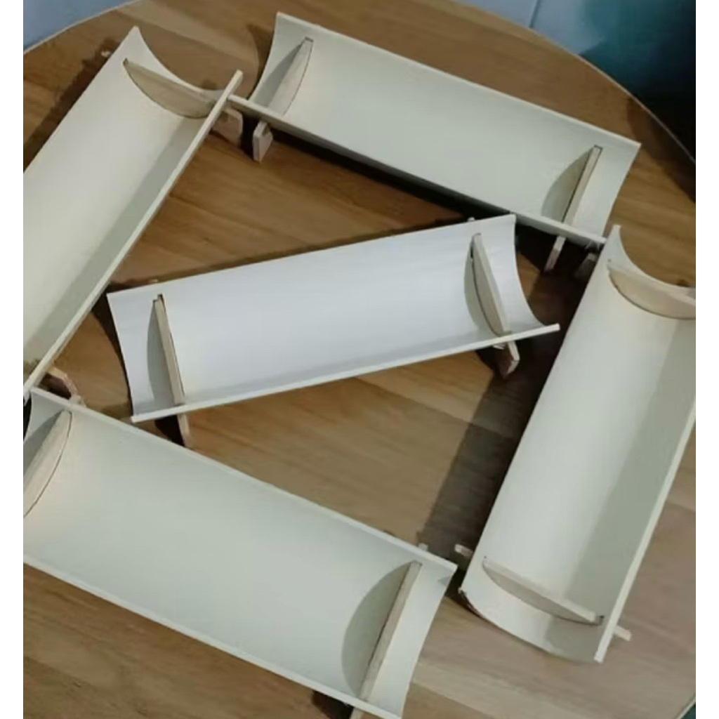 Combo 5 Máng Tre Đựng Sushi – Khay Tre Decor Đựng Đồ Ăn, Trang Trí Bàn Tiệc