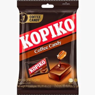 [Combo 1-2-4] Kẹo Kopiko Vị Cà Phê & Cà Phê Sữa - Bịch 140g (40 viên)