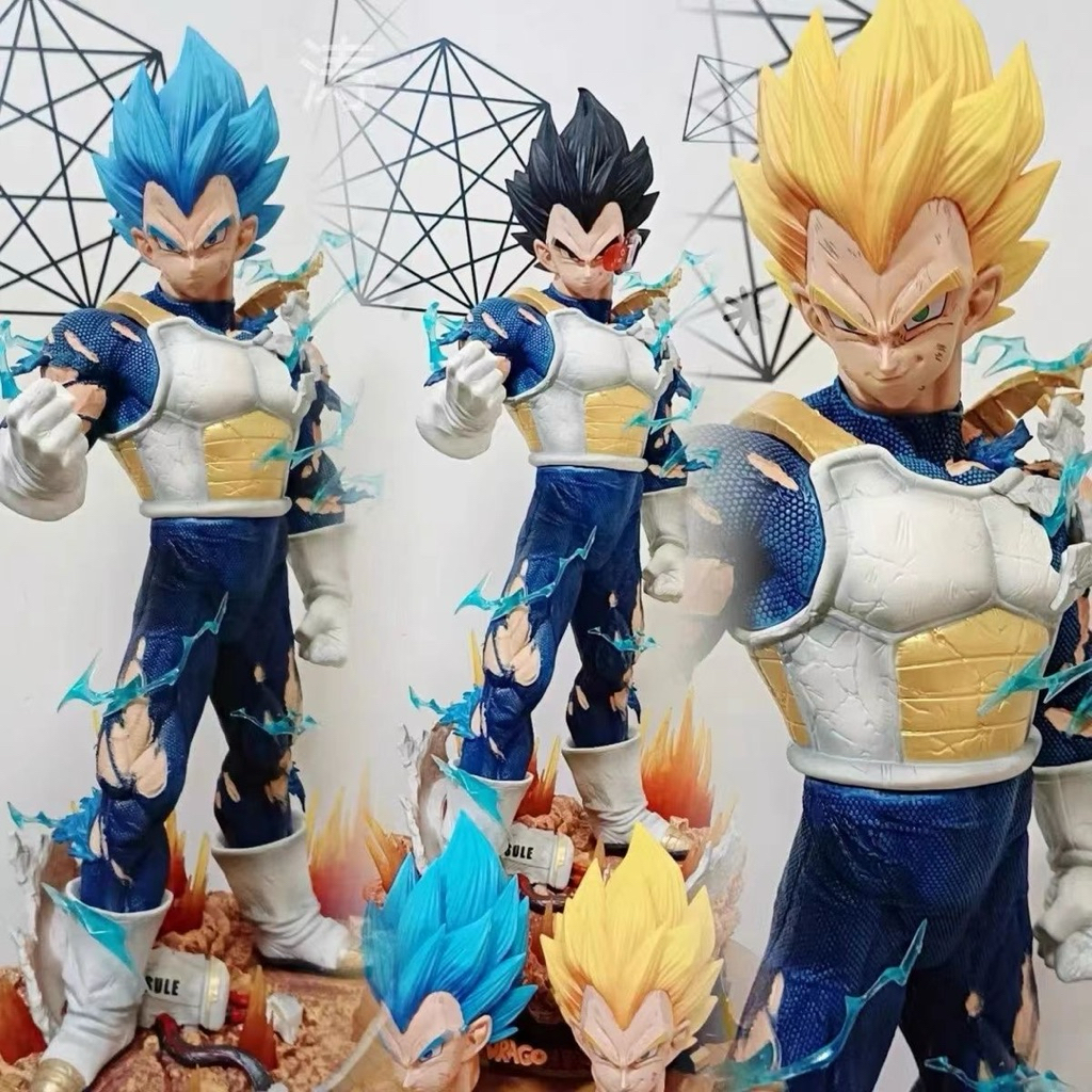 Mô hình Vegeta dagonball 3 đầu thay