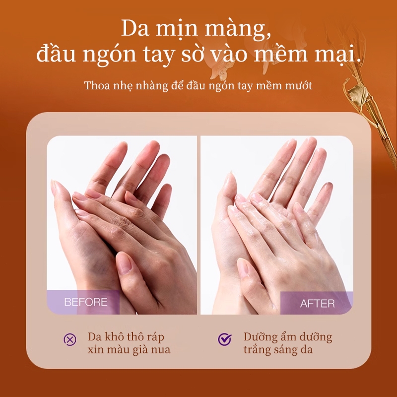 Kem Dưỡng Da Tay phục làn da khô thô ráp dưỡng trắng da mềm mịn khắc Chống Lão Hóa Dưỡng Ẩm Sâu Và Dưỡng 30g