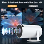Máy chiếu mini di động dùng tại nhà với WiFi, màn hình 4K siêu nét và phần mềm phát video trực tuyến Netflix và YouTube — ảnh 6