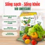 Combo 3 chai nước rửa rau củ quả UneeCare 800ML x3 - Làm sạch vi khuẩn và hóa chất trên rau củ quả