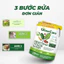 Combo 2 túi refill nước rửa rau củ quả UneeCare 2.4L + Tặng Túi nước rửa chén 1L trị giá 139K