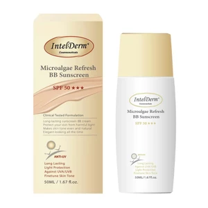 Kem chống nắng Intelderm Microalgae Refresh BB Sunscreen SPF50+ nâng tone 50ml