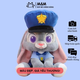 "Đồ chơi búp bê nhồi bông dễ thương Nick và Judy từ phim Zootopia, giao hàng từ kho Hà Nội"