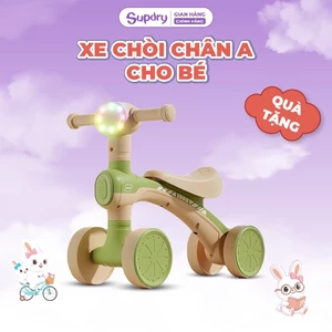 Xe Chòi Chân A Supdry 4 Bánh Cân Bằng Supdry cho bé từ 1 - 5 tuổi [QT]
