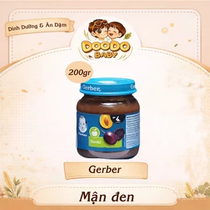 Mận Đen Nghiền Gerber Ăn Dặm Cho Bé (125g)