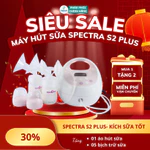 Máy Hút Sữa Spectra S2 Plus – Chính Hãng | Êm Ái | Hoạt động Ổn Định| bảo hành 12, tặng áo rảnh tay — ảnh 1