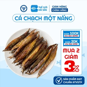 Khô cá chạch 1 nắng Thế Giới Hải Sản, khô cá chạch lớn, cao cấp chuẩn vị đồng