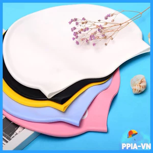 MŨ BƠI SILICONE TRƠN CHỐNG NƯỚC – MŨ BƠI NGƯỜI LỚN & TRẺ EM CO GIÃN TỐT