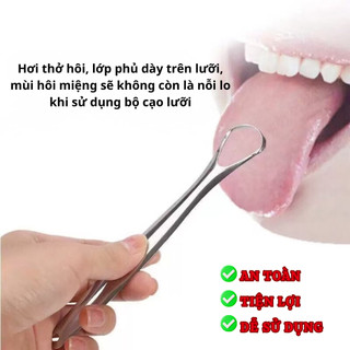 [MUA 1 TẶNG 1] Bộ 2 Cây Cạo Lưỡi Inox Cao Cấp – Kèm Hộp Đựng, An Toàn, Chăm Sóc Răng Miệng Hiệu Quả